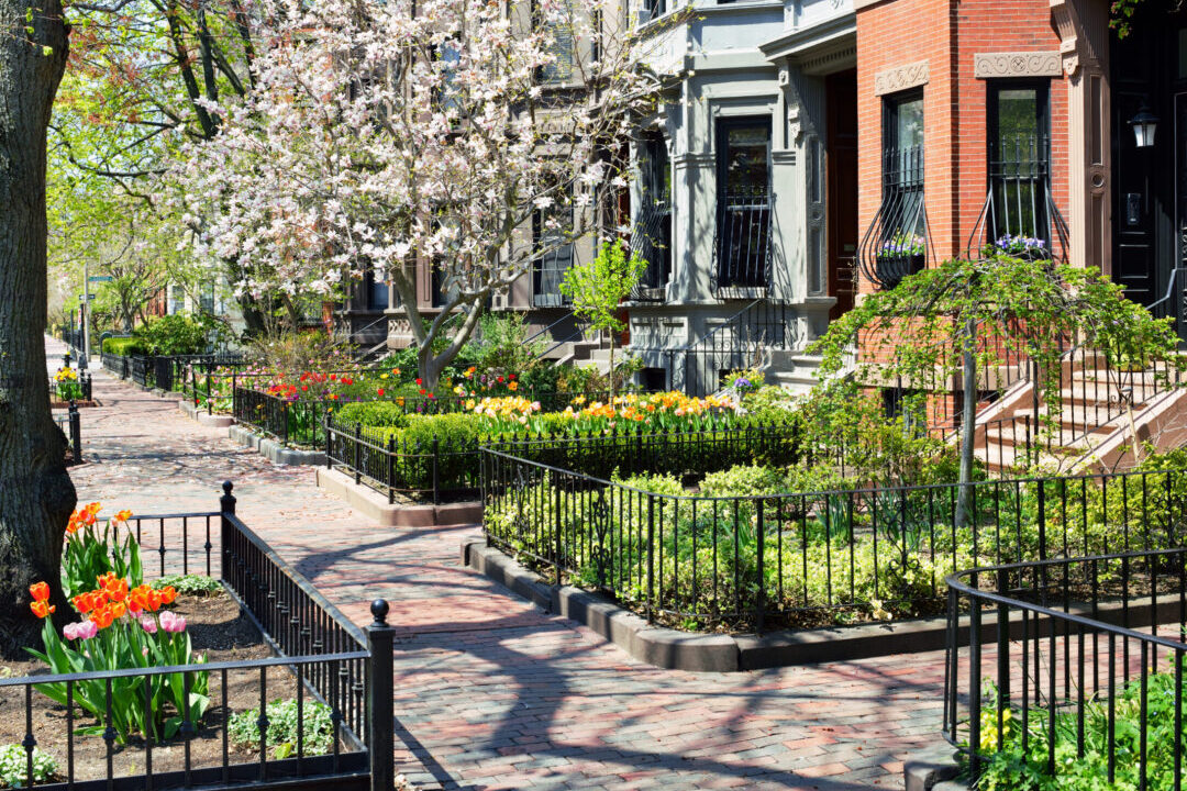 Back Bay Boston in Early Spring